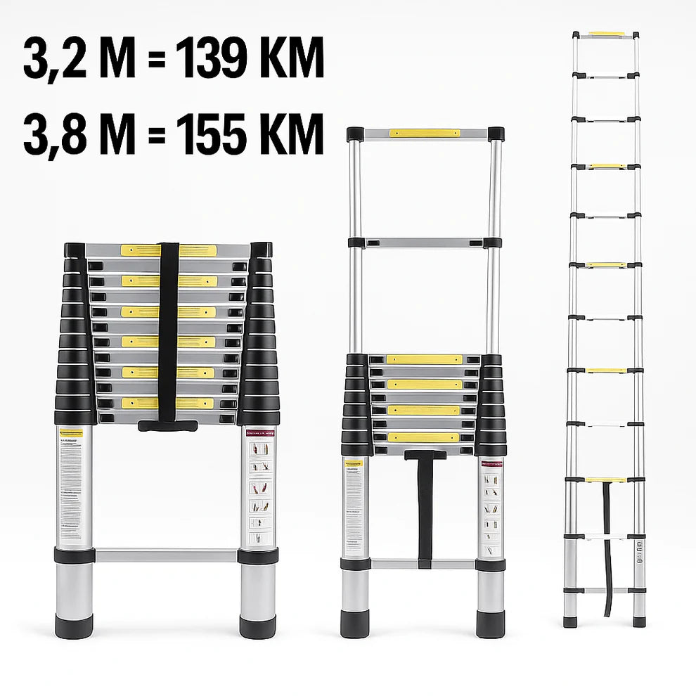Teleskopske Aluminijske Ljestve