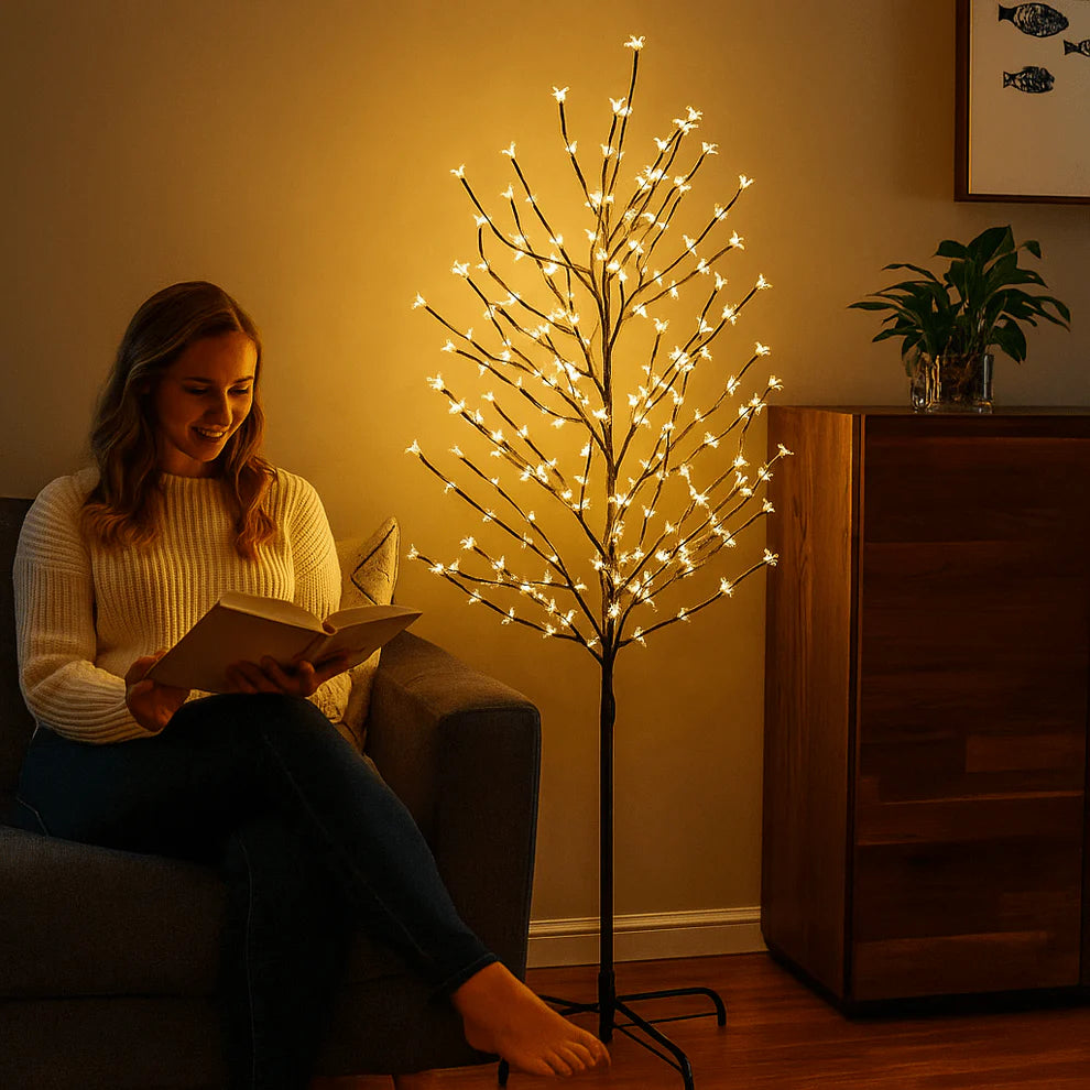 Ukrasno LED Drvce s cvijetovima Trešnje