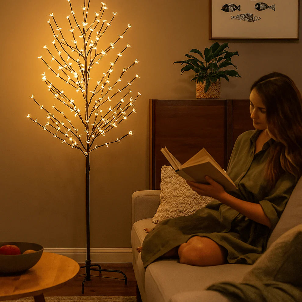 Ukrasno LED Drvce s cvijetovima Trešnje