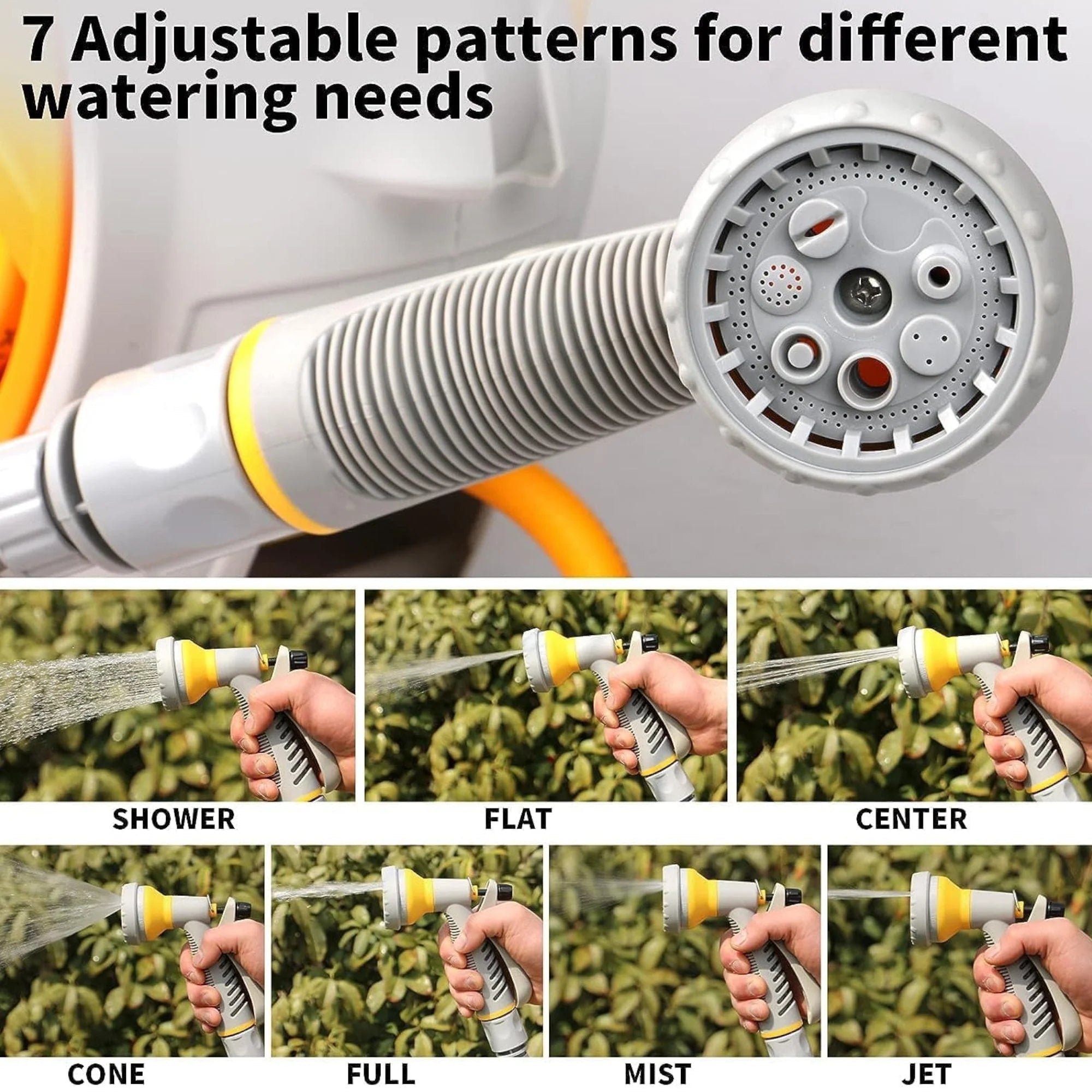 Svestrano Vrtno Crijevo s Motalicom za Lako Pohranu